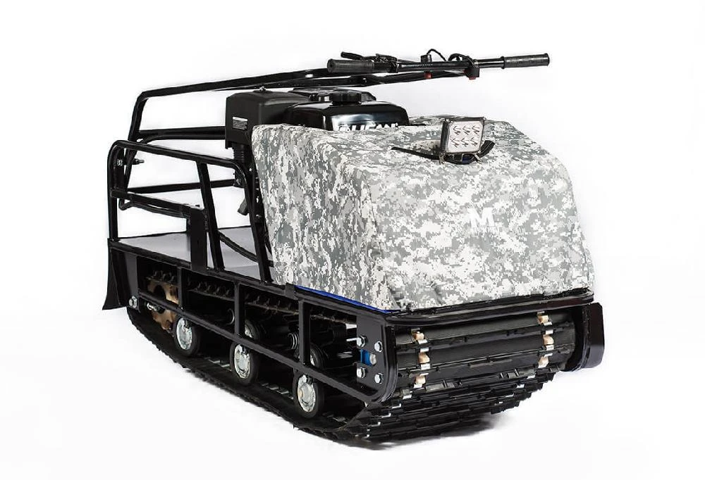 Чехол на капот камуфляж зимний