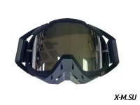 Очки мотокросс 100% XD3-10 коробка цв. оправы Черный цв. стекла Затемненный матовый