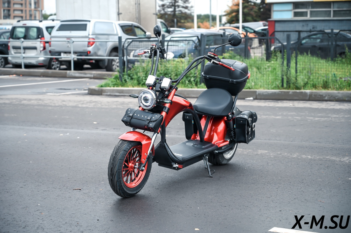 Электробайк WHITE SIBERIA WILD WHEEL RED 3950W Электробайк WHITE SIBERIA WILD WHEEL RED 3950W