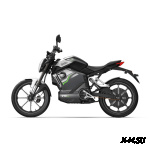 Электромотоцикл WHITE SIBERIA SUPER SOCO TSX (Серый)