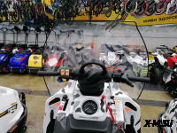 Стекло ветровое для снегохода STELS МОРОЗ УВЕЛИЧЕННОЕ высота 690 мм, толщина 3мм